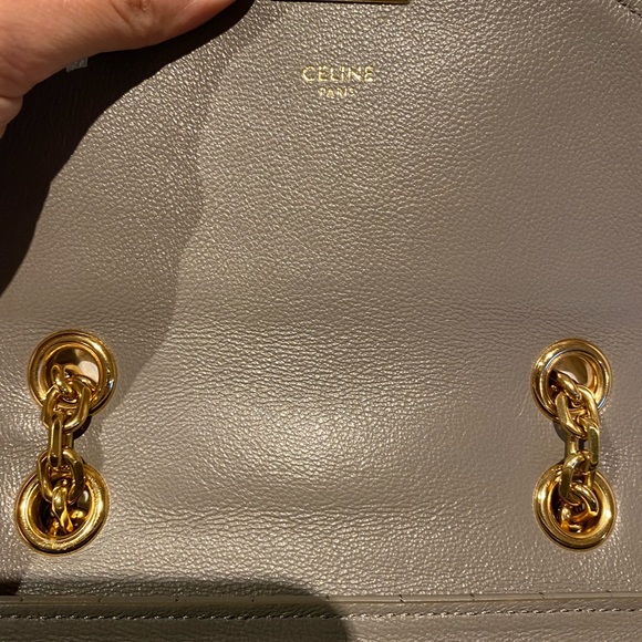 Celine C Bag Quilted Calfskin in ‘Pebble’ - Picture 4 of 14